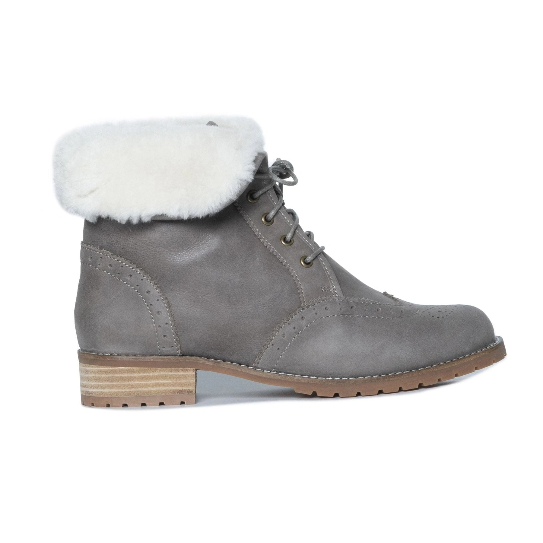 Alice's Luxe Lace-Up Boots: Effortless Style, Timeless Leather Charm