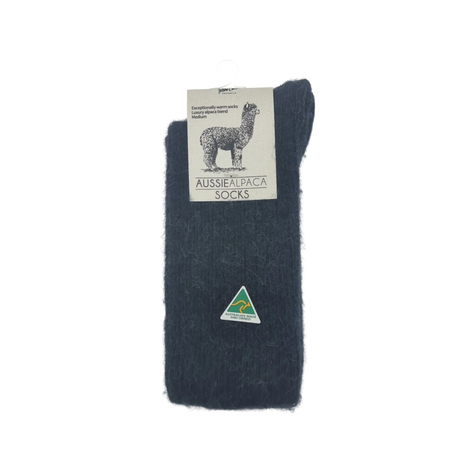 Cozy Aussie Alpaca Socks - Large, Ultimate Warmth for Your Feet, Unisex Delight!